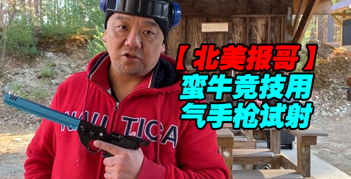 【北美报哥】竞技气手枪真心好准
